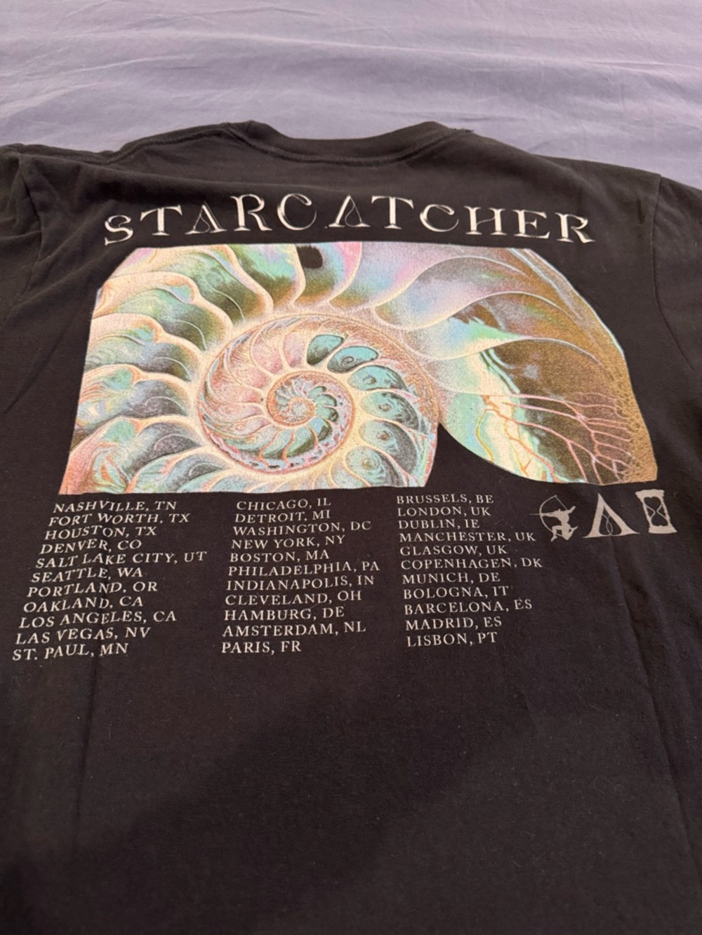 Greta Van Fleet Black Logo Tee